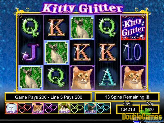 Free play kitty glitter slot