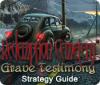 Redemption Cemetery: Grave Testimony Strategy Guide gra